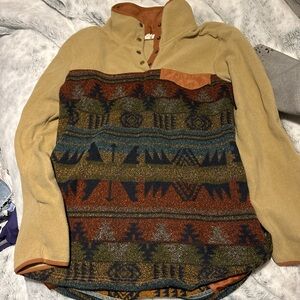 Men's Multicolor Patterned Sweater